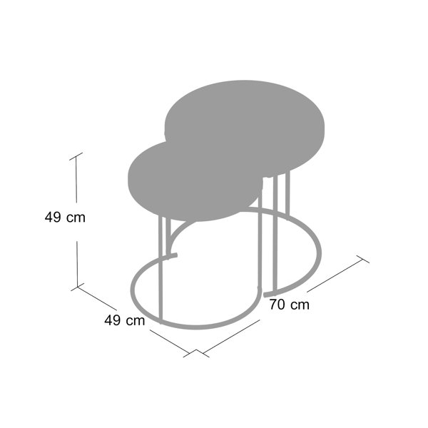 Canora Grey Middlewich 2 Piece Nest of Tables & Reviews Wayfair.co.uk